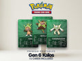 Pokémon Kalos Pokédex Placeholder 650-721 | Gen 6 Binder Organizer | Printable Pokémon Cards | Master Set Tracker | 300 DPI | ENGLISH