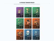 Pokémon Unova Pokédex Placeholder 494-649 | Gen 5 Binder Organizer | Printable Pokémon Cards | Master Set Tracker | 300 DPI | ENGLISH