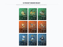 Pokémon Sinnoh Pokédex Placeholder 387-493 | Gen 4 Binder Organizer | Printable Pokémon Cards | Master Set Tracker | 300 DPI | ENGLISH