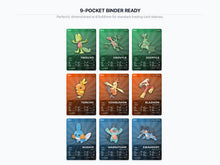 Pokémon Hoenn Pokédex Placeholder 252-386 | Gen 3 Binder Organizer | Printable Pokémon Cards | Master Set Tracker | 300 DPI | ENGLISH