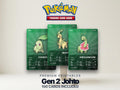 Pokémon Johto Pokédex Placeholder 152-251 | Gen 2 Binder Organizer | Printable Pokémon Cards | Master Set Tracker | 300 DPI | ENGLISH