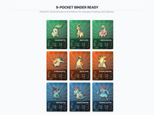 Pokémon Johto Pokédex Placeholder 152-251 | Gen 2 Binder Organizer | Printable Pokémon Cards | Master Set Tracker | 300 DPI | ENGLISH