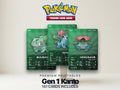 Pokémon Kanto Pokédex Placeholder 001-151 | Gen 1 Binder Organizer | Printable Pokémon Cards | Master Set Tracker | 300 DPI | ENGLISH